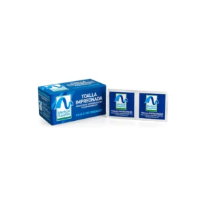 Toalla Antiséptica con Alcohol Isopropílico 70% y Clorhexidina 2% — Medical Supplies