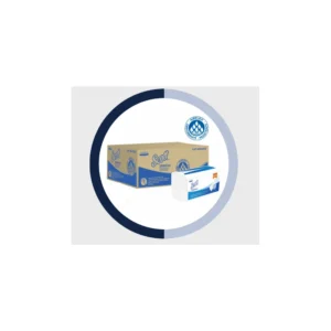 Toalla de Manos Scott Interdoblada en Z blanca hoja sencilla x 150 — Kimberly-Clark