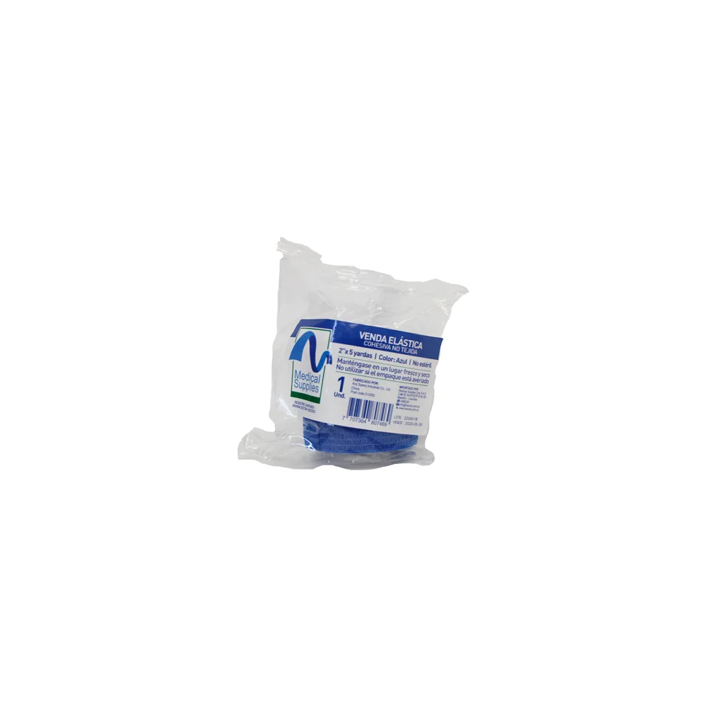 Venda Cohesiva Azul — Medical Supplies