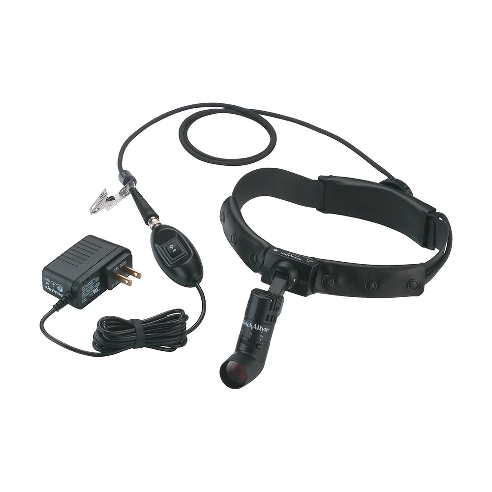 Lámpara frontal LED de estado sólido Welch Allyn Green Series 490 con diadema