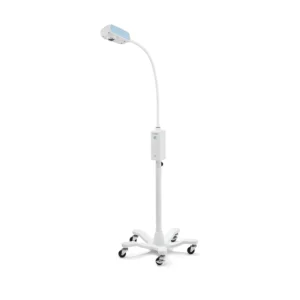 Lámpara de examen LED rodable Welch Allyn Green Series 300 con brazo flexible