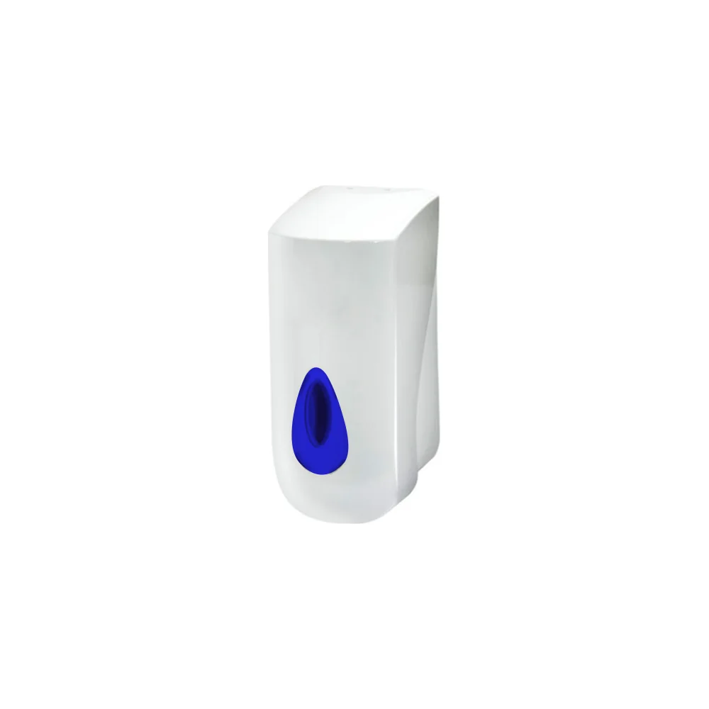 Dispensador manual de sistema cerrado West Química para bolsas de jabón y gel antiséptico en área hospitalaria