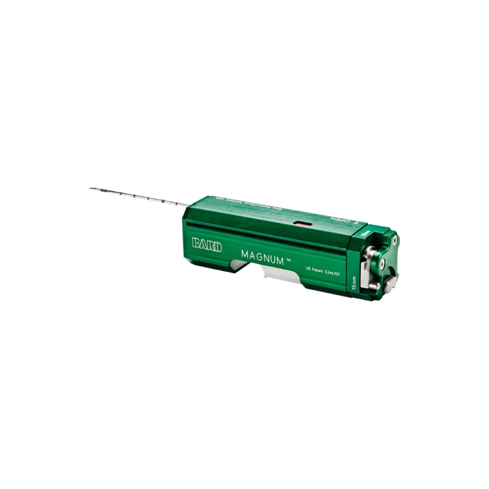 Instrumento reutilizable de biopsia core Bard Magnum referencia MG1522
