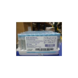 Tubo BD Vacutainer tapa azul con citrato de sodio 3.2% para pruebas de coagulación
