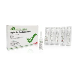 Ampollas de Bupitroy Heavy bupivacaína hiperbárica 5 mg/ml Sicmafarma