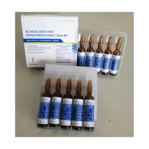 Ampolla de bupivacaína con epinefrina 0,5% solución inyectable Sicmafarma