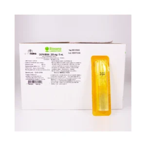 Ampolla de dopamina 200 mg/5 ml solución inyectable de Sicmafarma