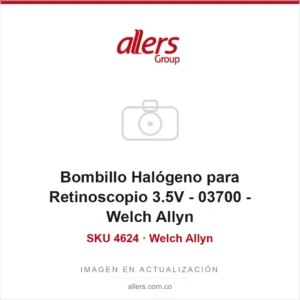Bombillo Halógeno para Retinoscopio 3.5V - 03700 - Welch Allyn