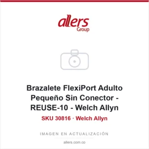 Brazalete FlexiPort Adulto Pequeño Sin Conector - REUSE-10 - Welch Allyn