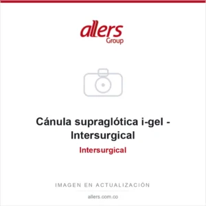 Cánula supraglótica i-gel de Intersurgical sin balón de inflado