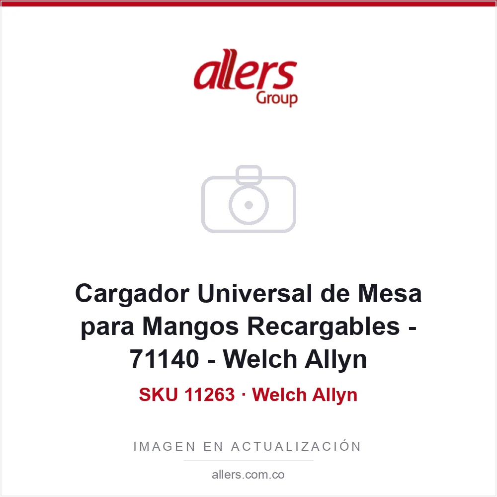 Cargador Universal de Mesa para Mangos Recargables - 71140 - Welch Allyn