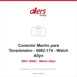 Conector Macho para Tensiómetro - 5082-174 - Welch Allyn