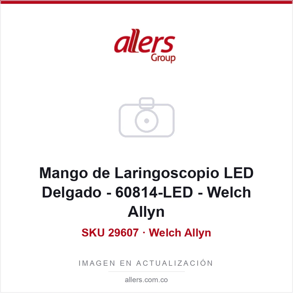 Mango de Laringoscopio LED Delgado - 60814-LED - Welch Allyn