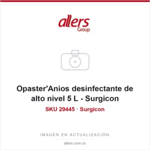 Garrafa de 5 litros del desinfectante de alto nivel Opaster'Anios de Laboratoires Anios