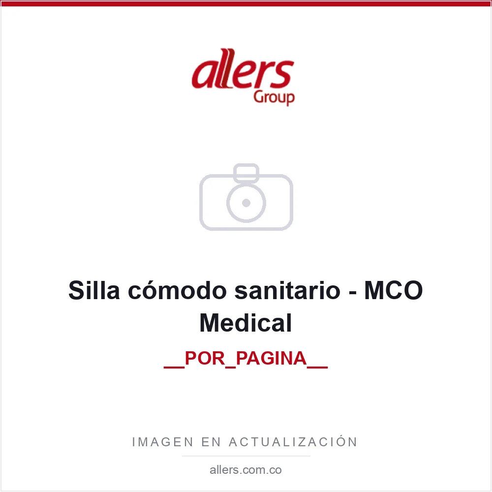 Silla cómodo sanitario MCO Medical