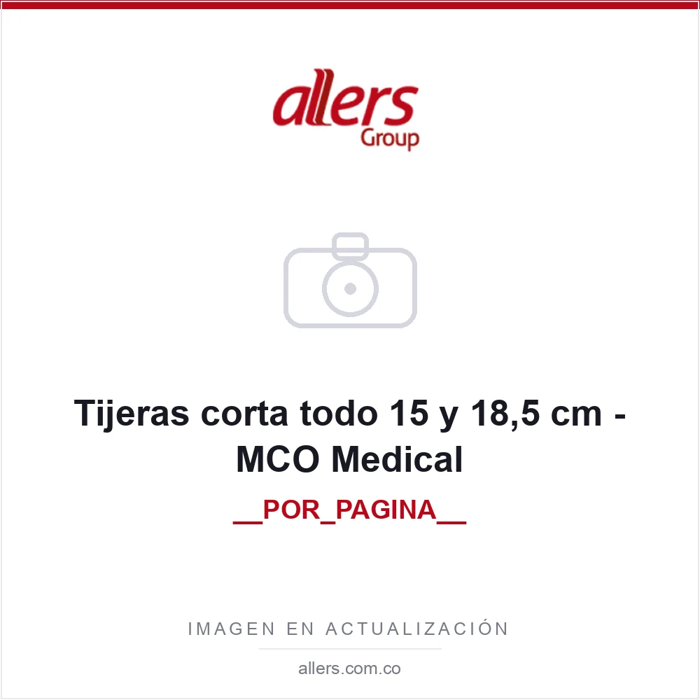 Tijeras corta todo MCO Medical REF MC-150 y MC-185