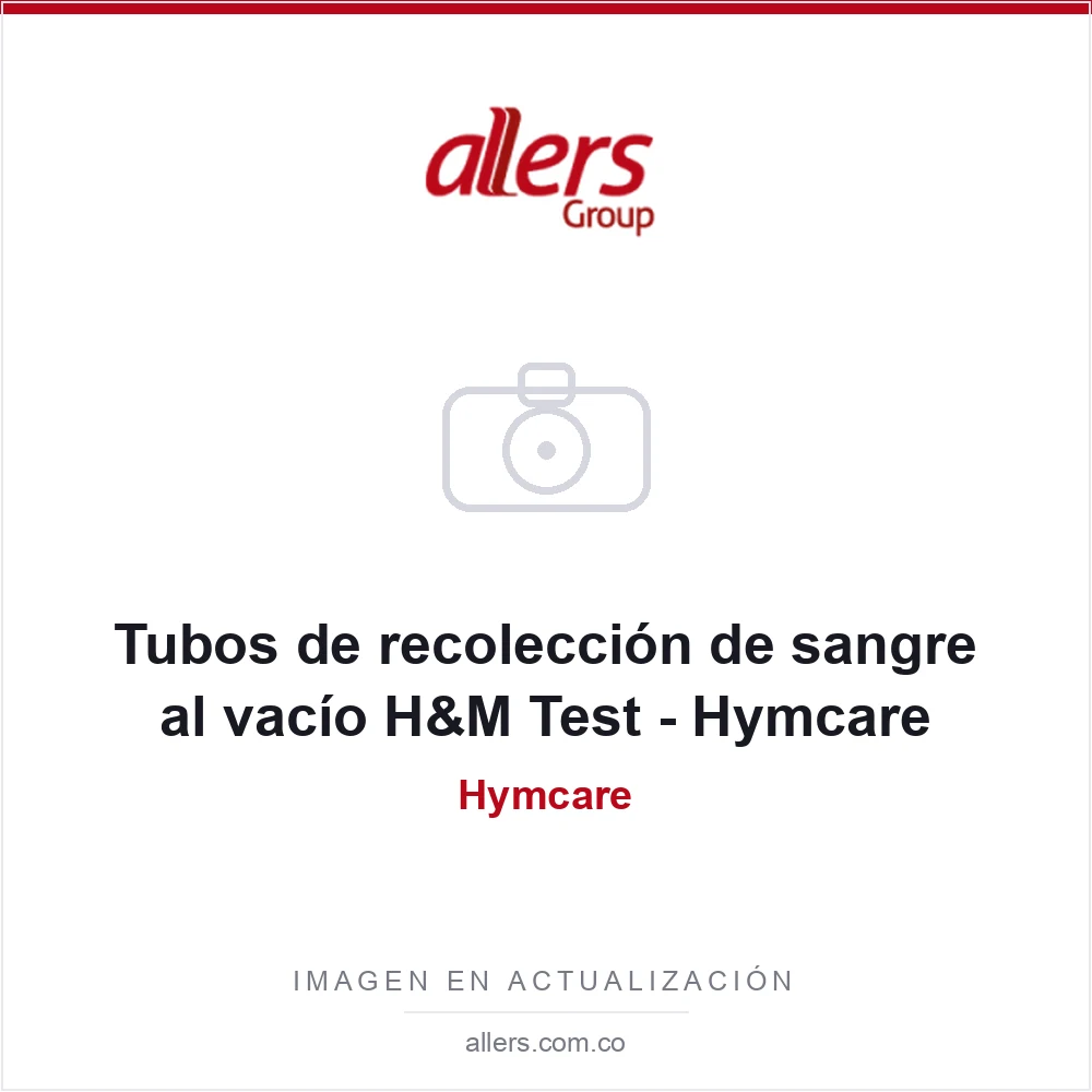 Tubos de recolección de sangre al vacío Hymcare con tapas de colores por tipo de aditivo