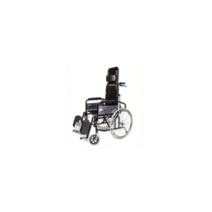 Silla de ruedas neurológica reclinable negra de acero Impocor REF SYVI100-CA941