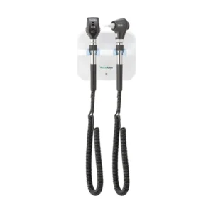 Sistema de pared Welch Allyn Green Series 777 con oftalmoscopio coaxial LED y otoscopio MacroView