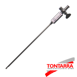 Aguja de Veress reutilizable Tontarra de 2,0 y 2,7 mm, referencia 618-515-12 · Veress alto flujo 2,7 × 120 mm
