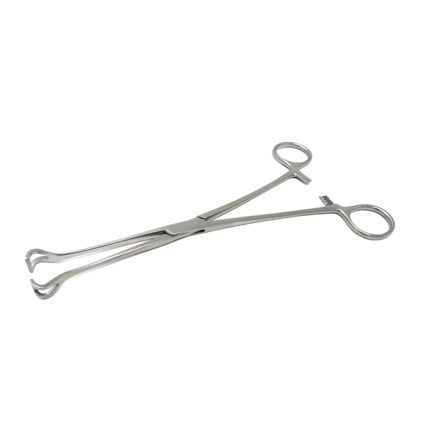 Pinza Babcock Tontarra recta de 18, 20 y 24 cm, referencia 160-006-24 · Babcock recta, estriada, 24 cm
