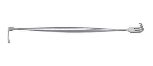 Separador Senn-Miller agudo y romo Tontarra, referencia 062-180-16 · Senn-Miller agudo, 3 garfios, 16 cm